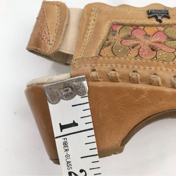 Pikolinos ROMANA Floral Leather Slingback Mules - Picture 9 of 11